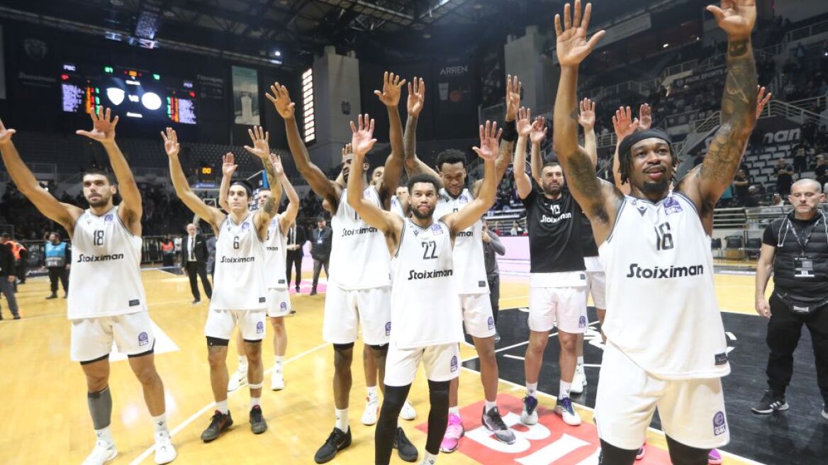 Ο ΠΑΟΚ απέδρασε στο φινάλε από τη Βοσνία, επικρατώντας 77-75 της Τρέπτσα
