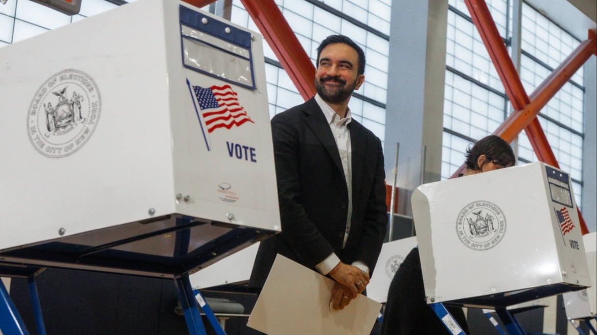 Ο Ζοχράν Μαμντάνι γίνεται ο πρώτος μουσουλμάνος δήμαρχος της Νέας Υόρκης - Εξελέγη με 60%