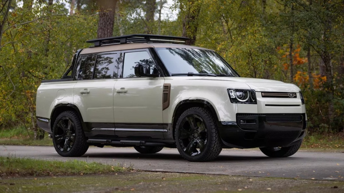 Και pickup το Land Rover Defender