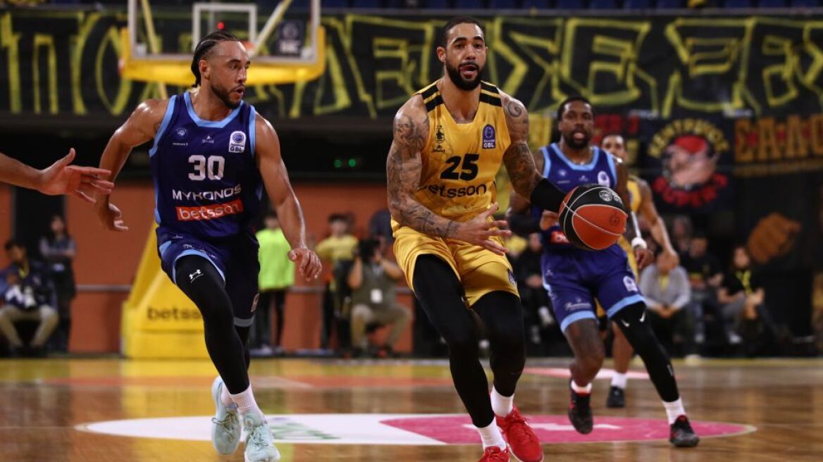 Ο Άρης ξέσπασε κόντρα στη Μύκονο επικρατώντας με  78-61 - Δείτε βίντεο