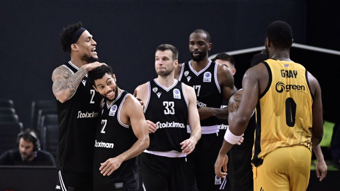 Ο ΠΑΟΚ πέρασε κι από την έδρα της ΑΕΚ επικρατώντας 78-76 με ήρωα τον Μπράουν - Δείτε βίντεο