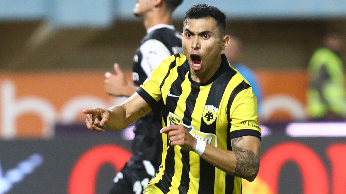 ΟΦΗ - ΑΕΚ 0-1: Διπλό στο Ηράκλειο με... μπαλωθιά του Πινέδα - Δείτε το γκολ 