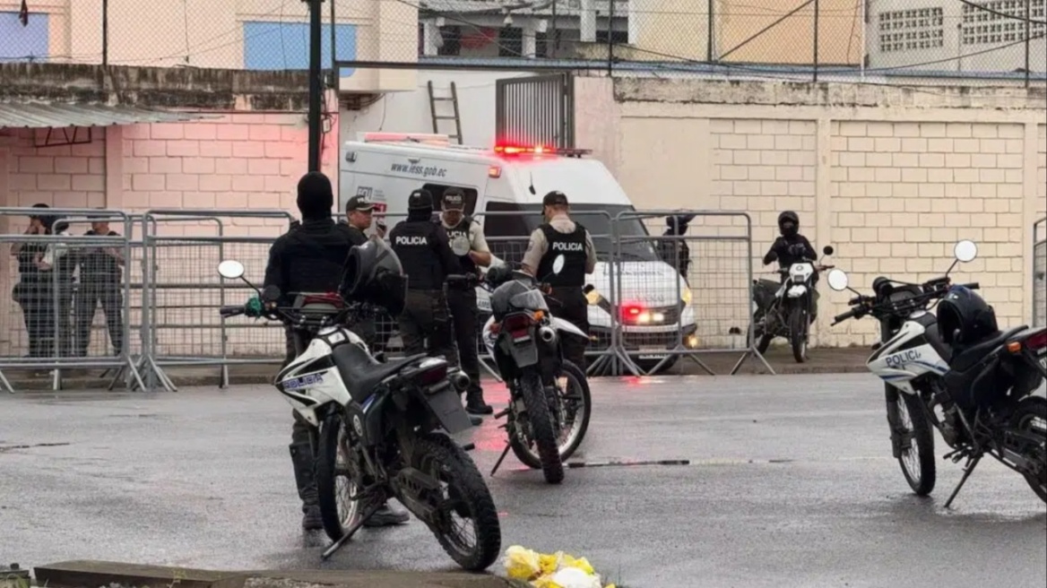 Τέσσερις νεκροί και 34 τραυματίες σε συγκρούσεις μέσα σε φυλακή στον Ισημερινό 