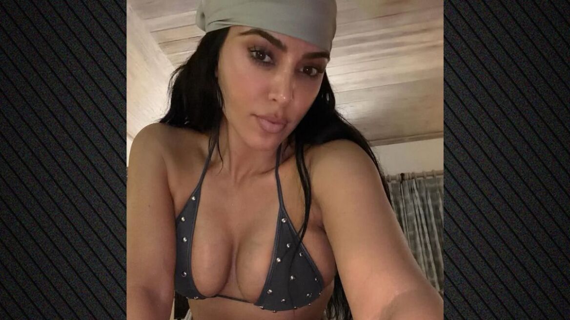 Η Κιμ Καρντάσιαν πόζαρε με μαγιό μετά την ανακοίνωση πως κόπηκε στις εξετάσεις του δικηγορικού συλλόγου
