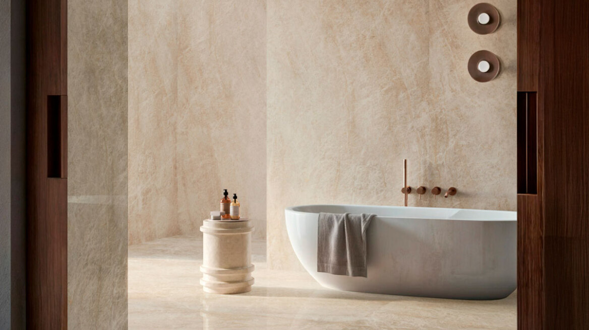 Taj Mahal: Η νέα τάση στα πλακάκια  που επαναπροσδιορίζει την κομψότητα, διαθέσιμη στα καταστήματα Λακιώτης