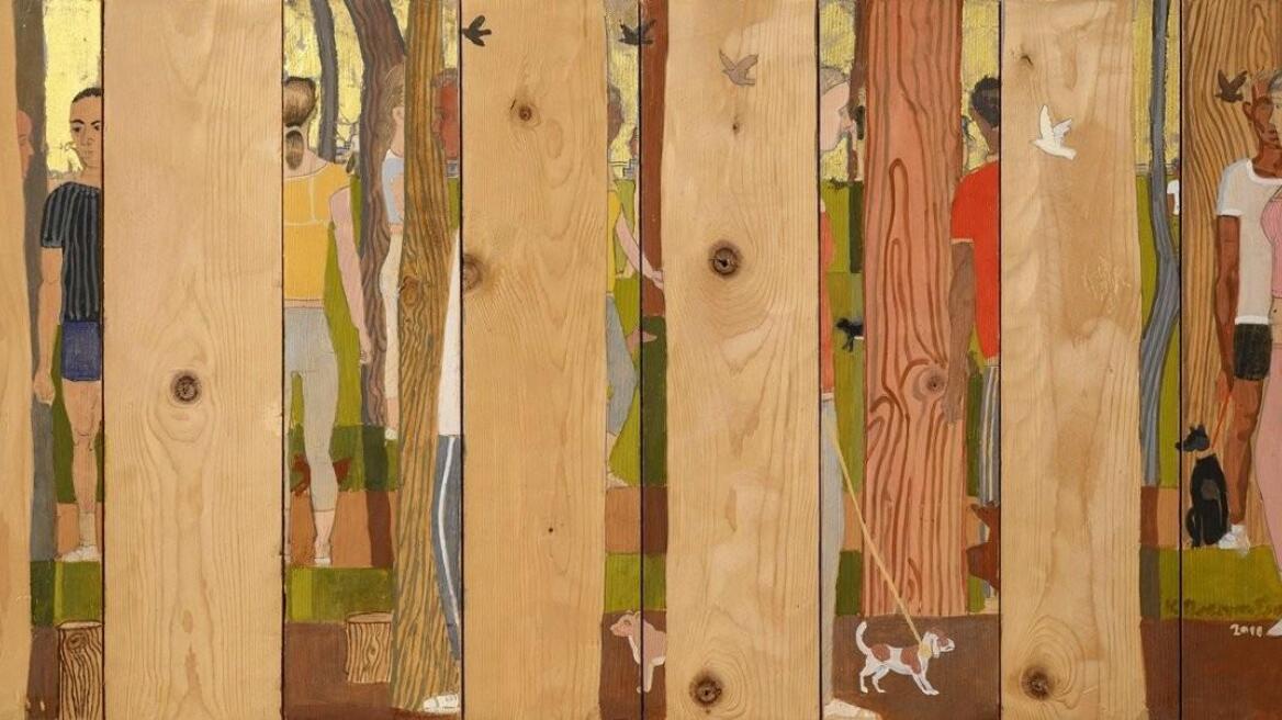 «Τέσσερις Εποχές»: Η νέα έκθεση του Κώστα Παπανικολάου στην Βιβλιοθήκη της Ελλάδος