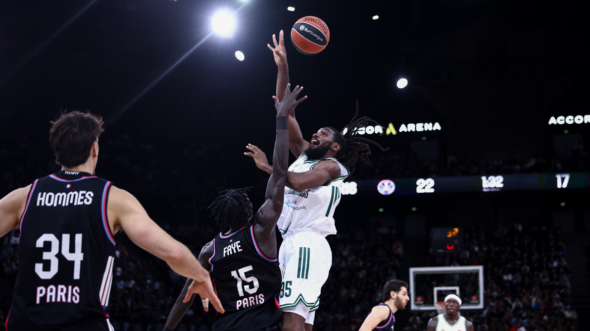 Παρί - Παναθηναϊκός 95-101: Επιστροφή στις νίκες με τεράστιο διπλό στο Παρίσι - Βίντεο 