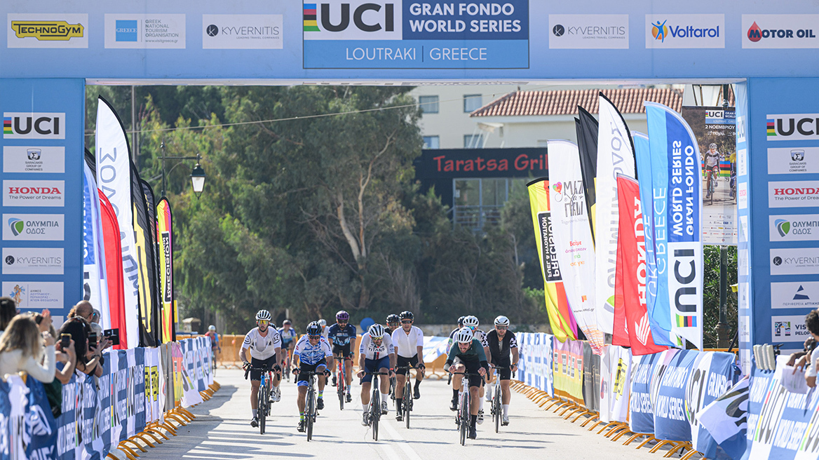 UCI GRAN FONDO LOUTRAKI 2025: Ελληνικές νίκες και διεθνείς συμμετοχές σε έναν συναρπαστικό αγώνα 
