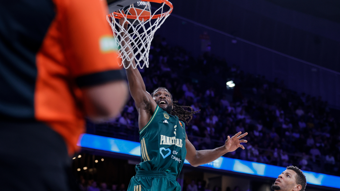 Φοβερός Φαρίντ, κάρφωσε στα... μούτρα του γίγαντα Ταβάρες στο Ρεάλ - Παναθηναϊκός, βίντεο 