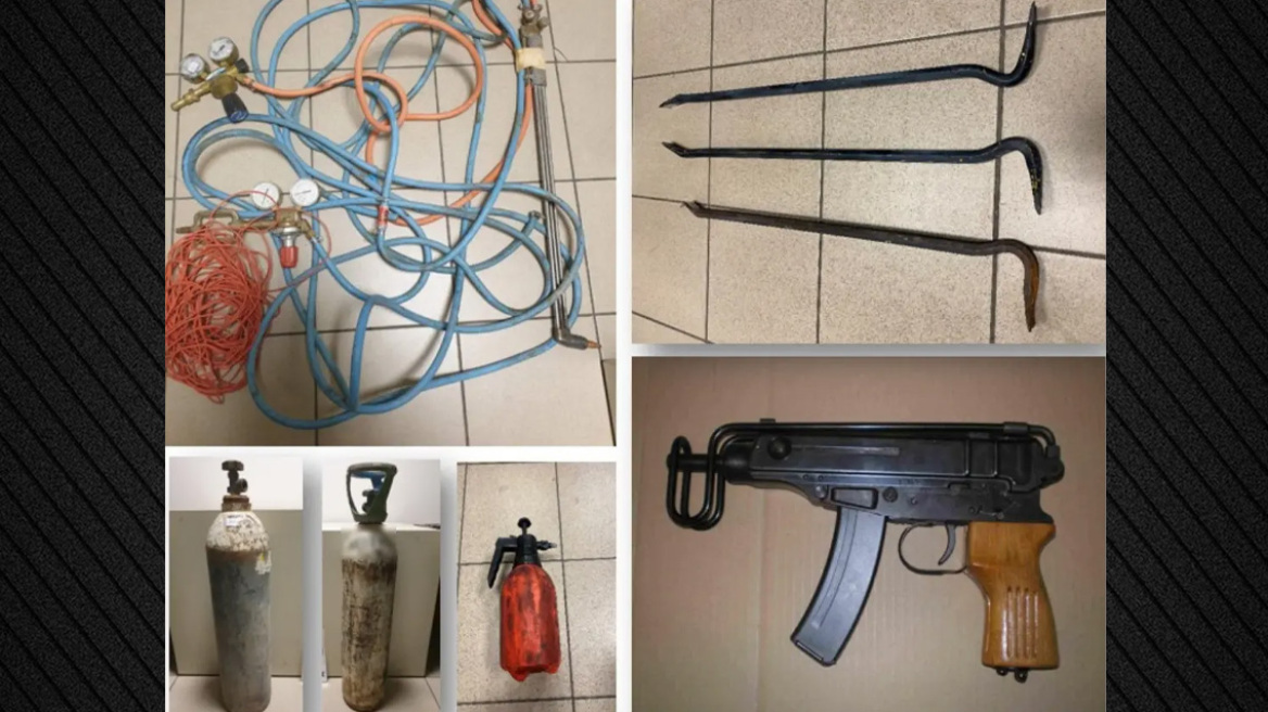 Ταυτοποιήθηκαν έξι μέλη εγκληματικής οργάνωσης που διέπρατταν διαρρήξεις ATM και κλοπές αυτοκινήτων σε Θεσσαλονίκη και Σέρρες