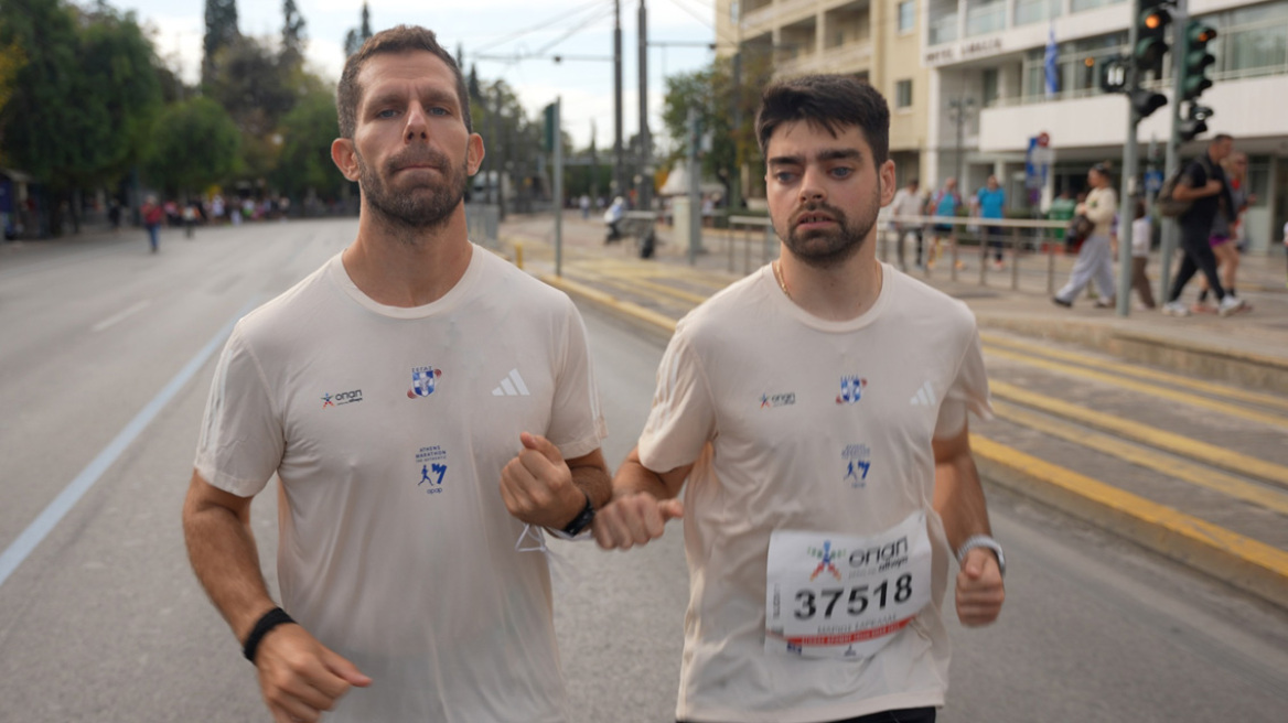 Το πιο δυνατό μήνυμα του Αυθεντικού Μαραθωνίου από τον Μάριο Σαρέλλα