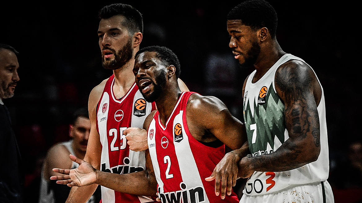 Το «no way» του Έβανς που... πάγωσε το ΣΕΦ - Η παρακάμερα από το Ολυμπιακός - Ζάλγκιρις, βίντεο 