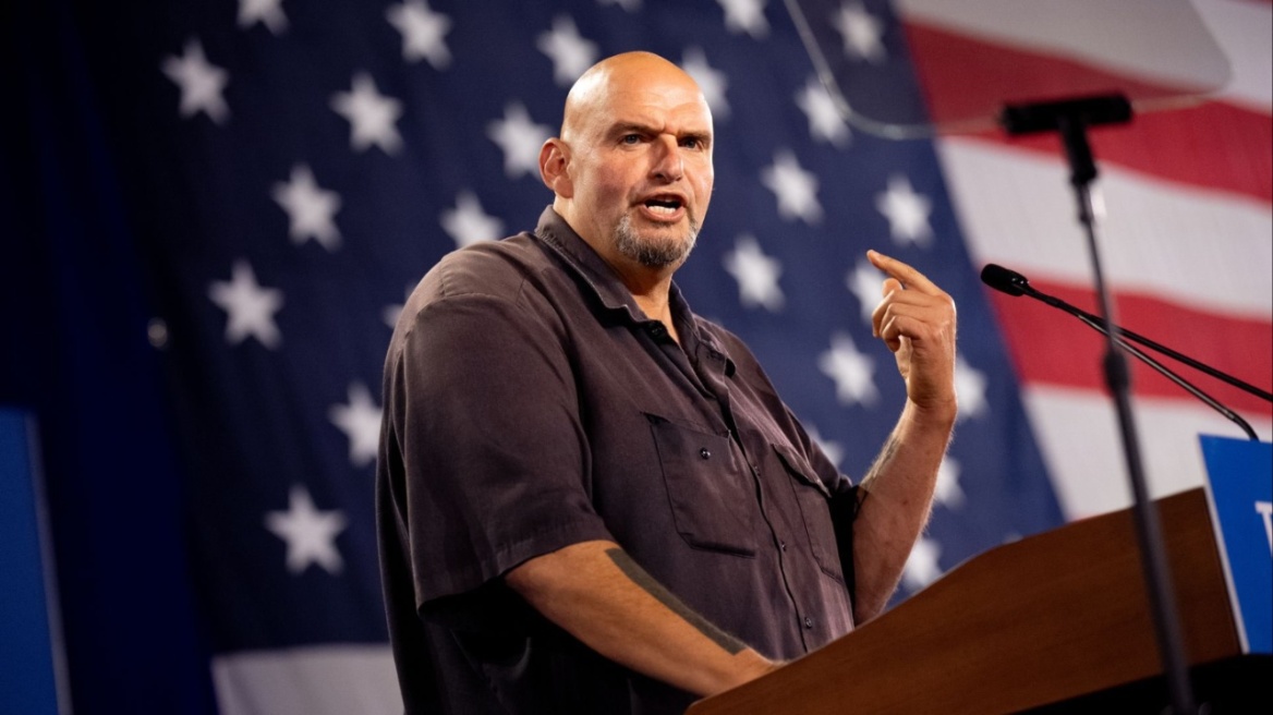 Σε νοσοκομείο διακομίστηκε ο Αμερικανος γερουσιαστής Φέτερμαν ύστερα από επεισόδιο κοιλιακής μαρμαρυγής