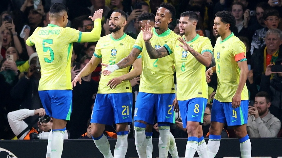 Η Βραζιλία νίκησε 2-0 τη Σενεγάλη σε δυνατό τεστ στο Emirates
