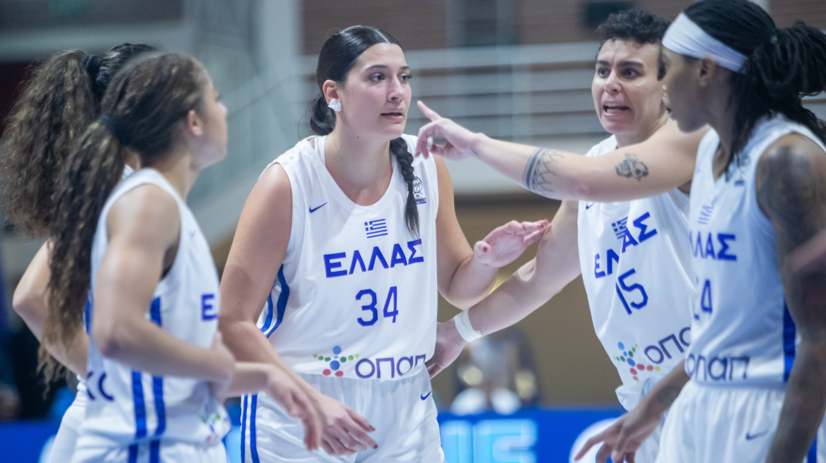 Πρώτη νίκη για την Εθνική γυναικών στα προκριματικά του EuroBasket, 101-84 εκτός έδρας τη Βόρεια Μακεδονία - Βίντεο