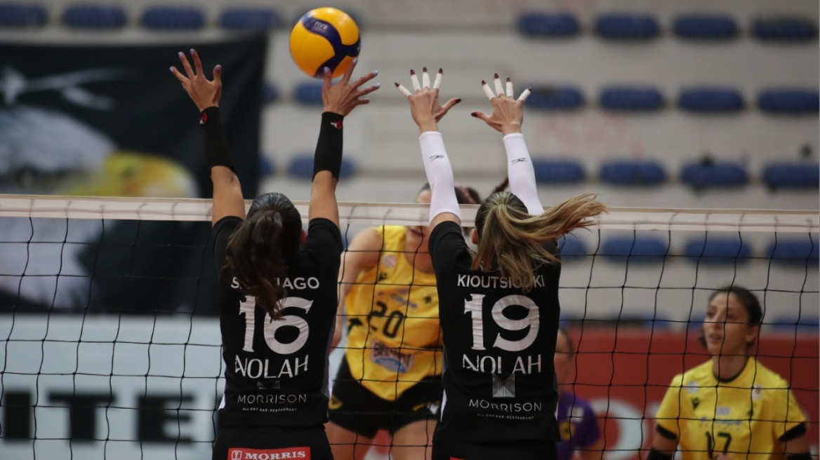 Volley League γυναικών: Νικητής ο ΠΑΟΚ με 3-2 στο ντέρμπι «δικεφάλων» - Δείτε βίντεο 