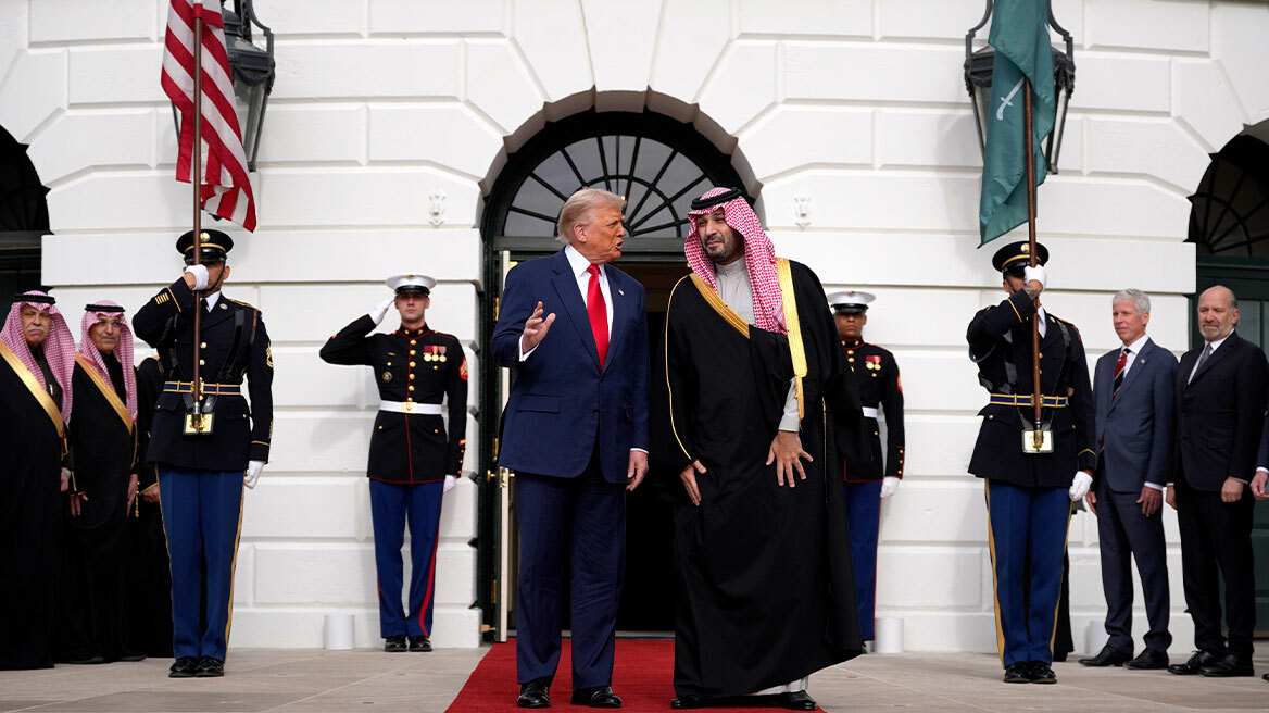 Ο Ντόναλντ Τραμπ υποδέχθηκε τον Μπιν Σαλμάν στον Λευκό Οίκο: Στο επίκεντρο F-35, τεχνολογία, πυρηνική ενέργεια
