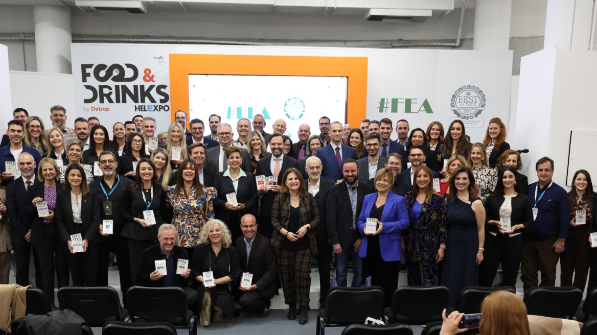 Απονεμήθηκαν τα βραβεία τροφίμων Food Experts’ Awards 2025