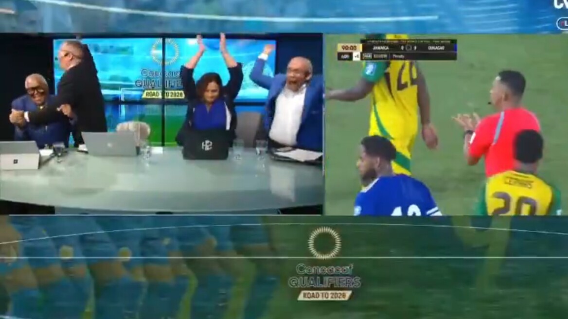Βίντεο: Οι απίστευτοι πανηγυρισμοί στην τηλεόραση του Κουρασάο για την ιστορική πρόκριση στο Μουντιάλ