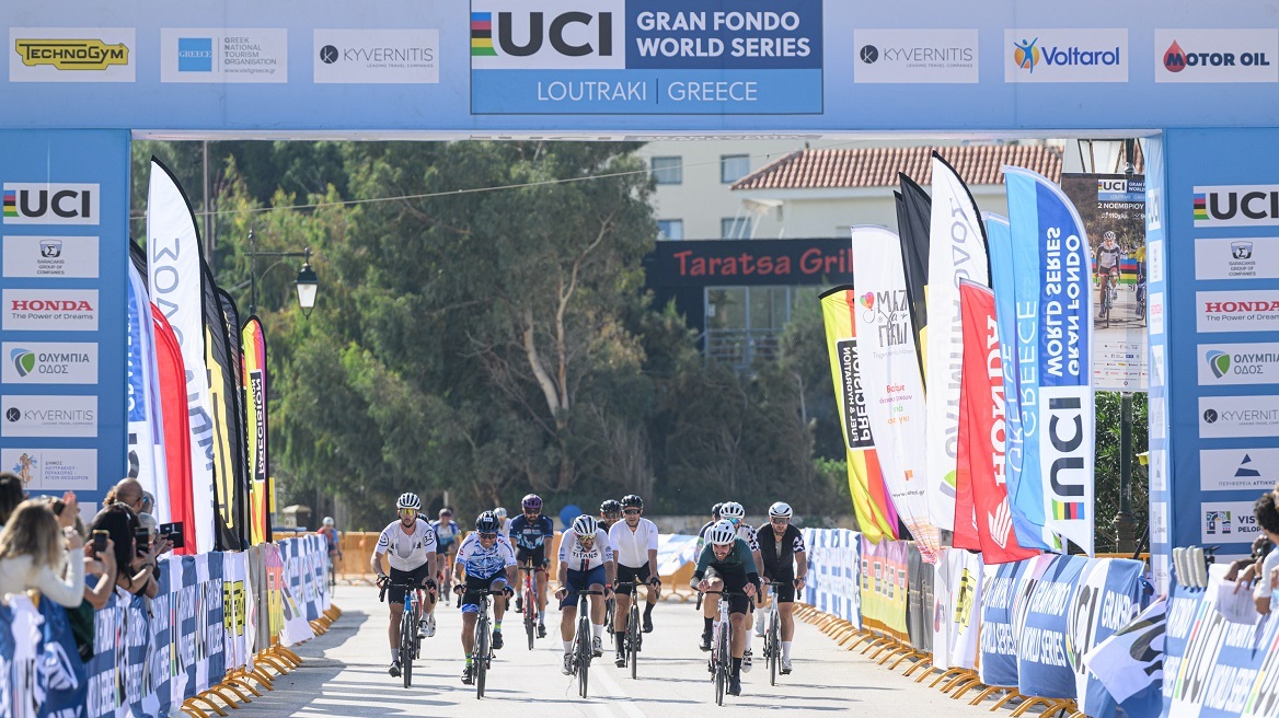 UCI Gran Fondo Greece Loutraki 2025: Ένταση και αθλητικό πάθος στην ποδηλατική γιορτή της χρονιάς