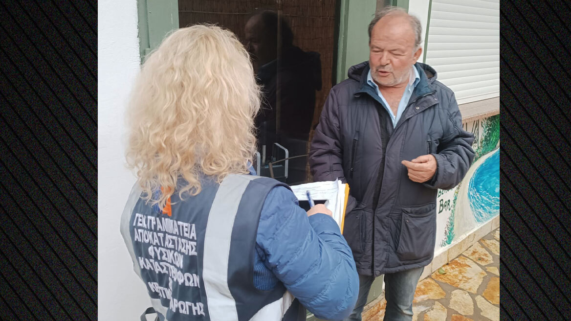 Αυτοψίες σε επιχειρήσεις και κατοικίες που έχουν πληγεί από την κακοκαιρία στην Ηγουμενίτσα 