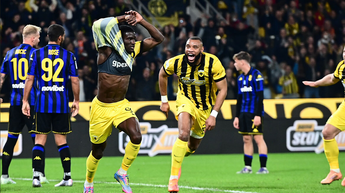 ΑΕΚ- Άρης 1-0: Ο Ζίνι επέστρεψε και λύτρωσε την ΑΕΚ που έμεινε σε απόσταση βολής από την κορυφή - Δείτε το γκολ