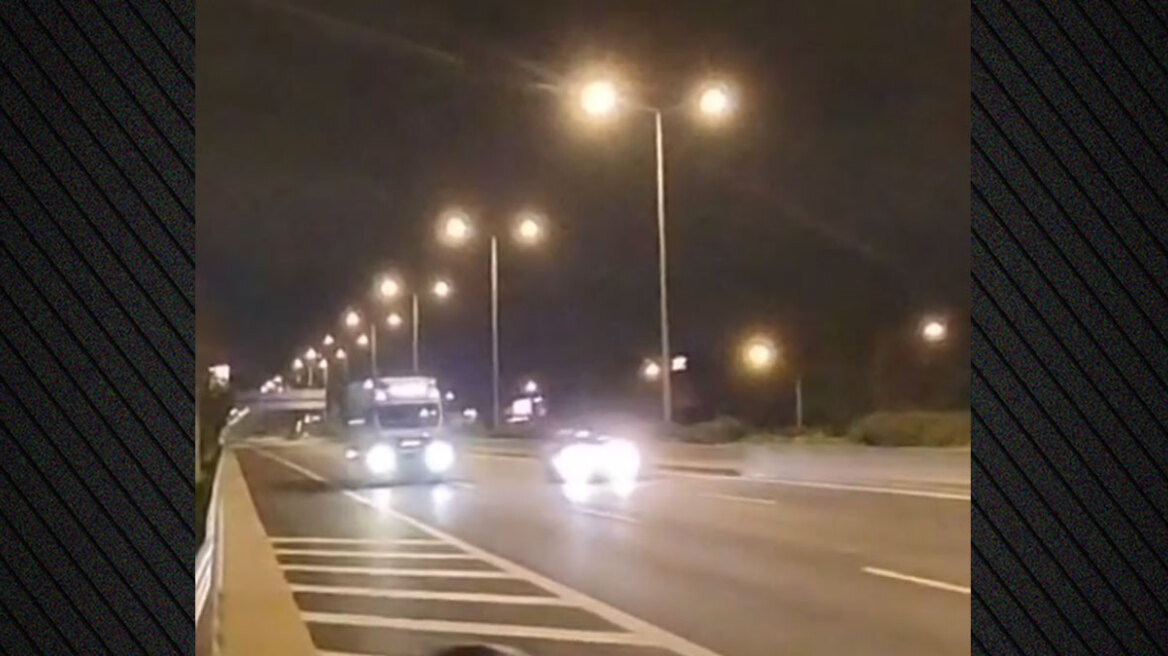 Η στιγμή που το ραντάρ της τροχαίας «πιάνει» τον μεθυσμένο οδηγό να τρέχει με 230 χλμ στην Αθηνών - Λαμίας και ξεκινάει η καταδίωξη