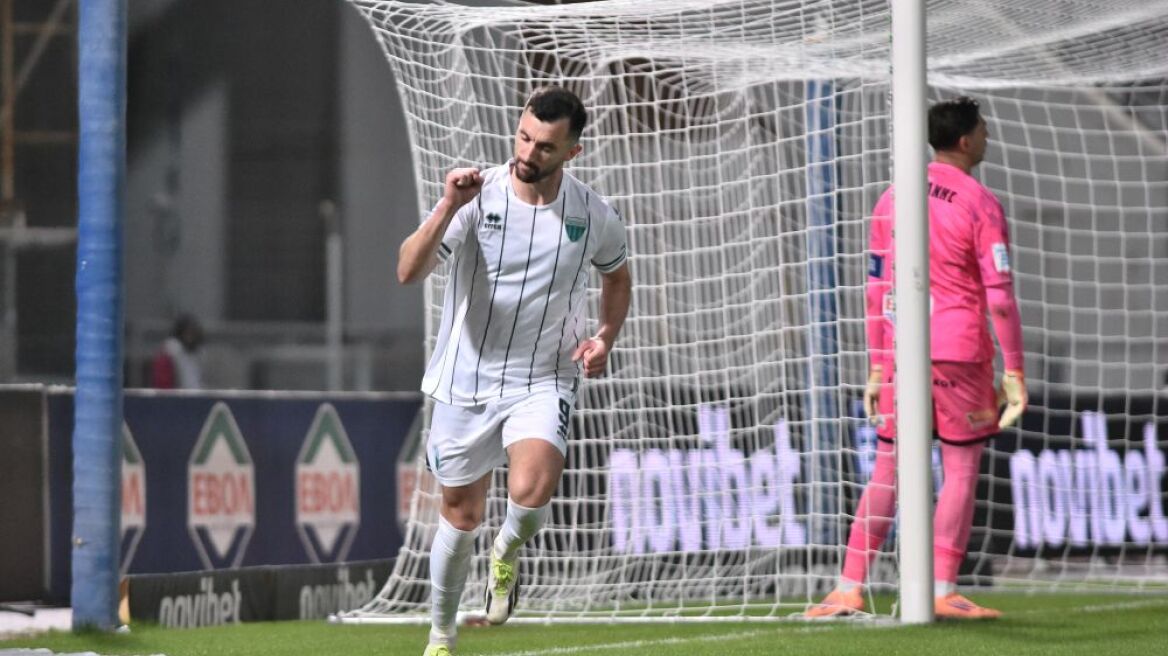 Ο Λεβαδειακός νίκησε με ανατροπή με 2-1 στον Βόλο και κάνει όνειρα Ευρώπης - Δείτε τα γκολ