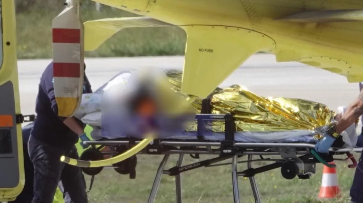 Δραματική αεροδιακομιδή 37χρονου που υπέστη έμφραγμα και εγκεφαλικό - Μεταφέρθηκε από την Κεφαλονιά στην Πάτρα