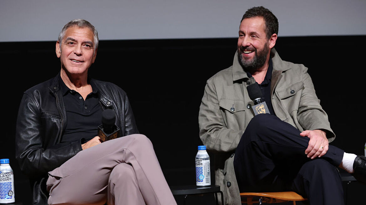 O Άνταμ Σάντλερ παραδέχεται ότι ένιωθε αόρατος δίπλα στον Τζόρτζ Κλούνεϊ