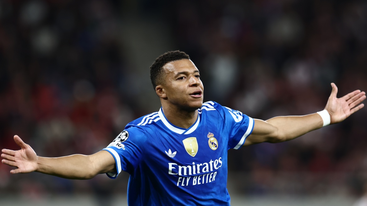 Εμπαπέ: Πέτυχε το δεύτερο γρηγορότερο χατ τρικ στην ιστορία του Champions League
