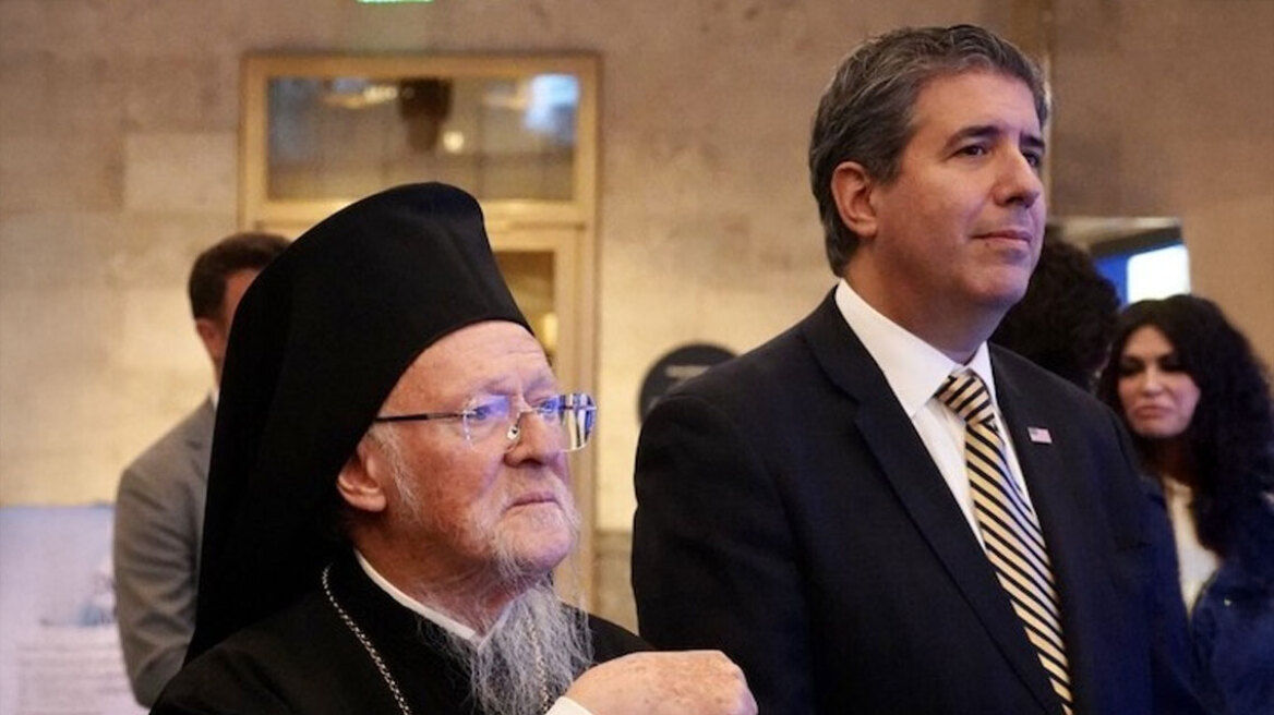 1700 χρόνια από την Οικουμενική Σύνοδο της Νίκαιας - Συνάντηση Βαρθολομαίου με τον αναπληρωτή ΥΠΕΞ των ΗΠΑ, Μάικλ Ρήγας

