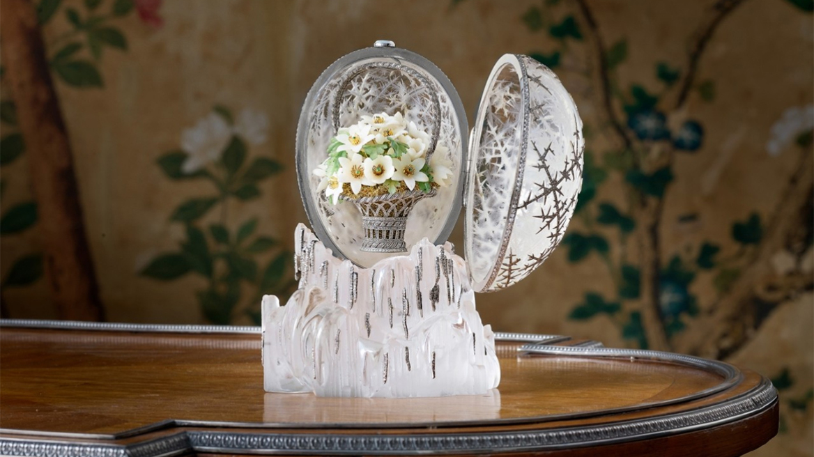 Η ιστορία πίσω από το αυτοκρατορικό αυγό Fabergé με τα 4.000 διαμάντια
