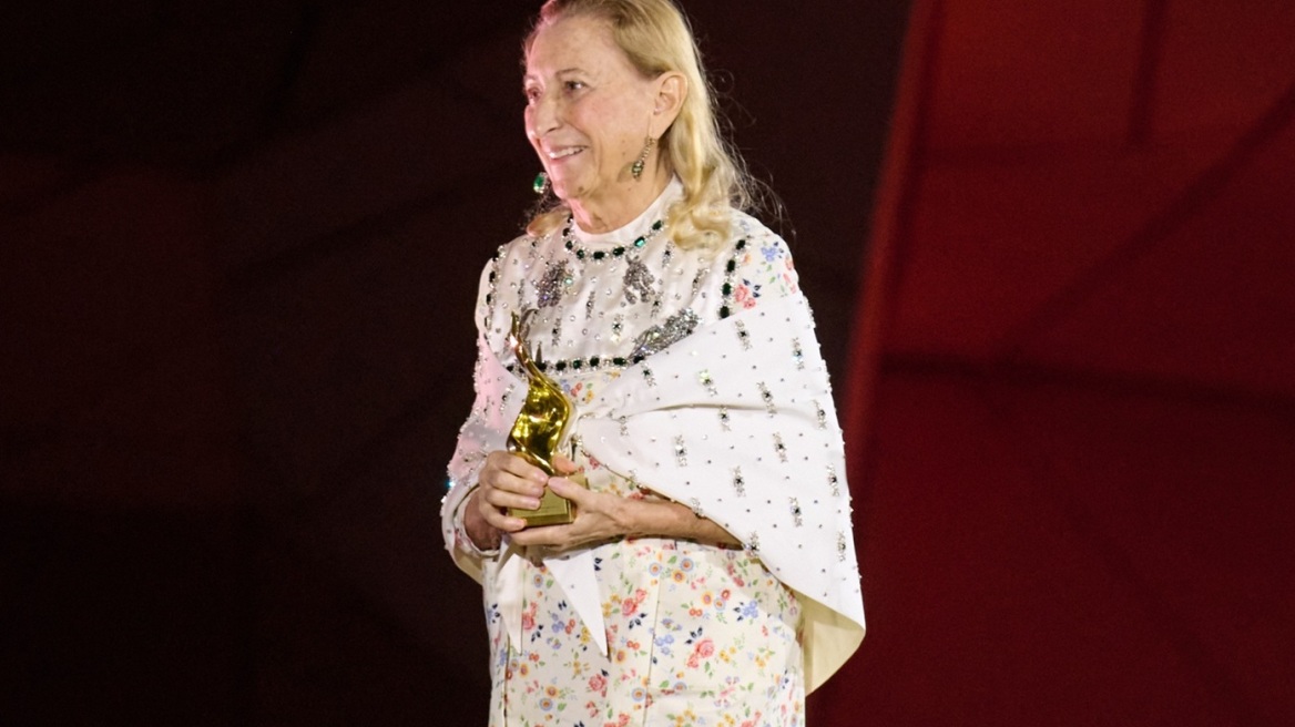 Η Μιούτσια Πράντα τιμήθηκε με το Lifetime Award
