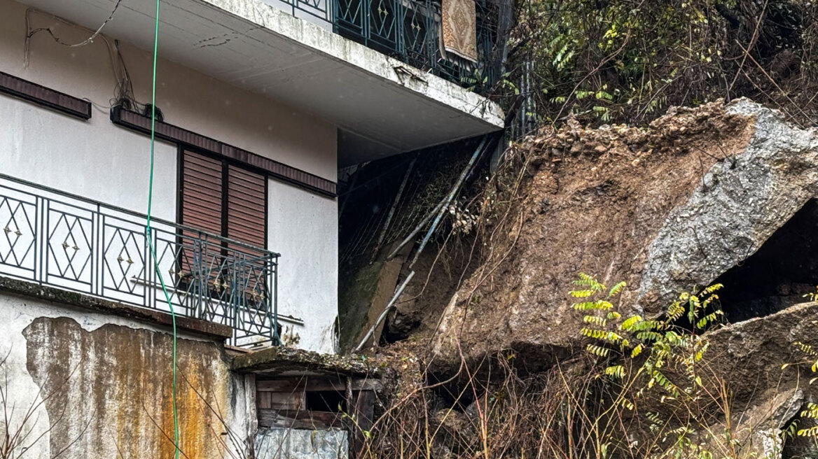 Κατολισθήσεις στα Τζουμέρκα: Κατεδαφιστέα μία κατοικία, ακατάλληλα τρία κτήρια
