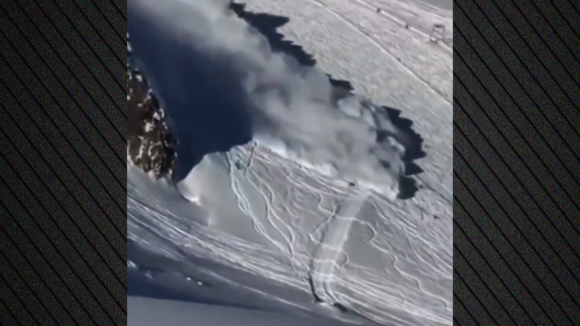 Δείτε βίντεο: Η στιγμή που τεράστια χιονοστιβάδα «σαρώνει» πίστα σε χιονοδρομικό κέντρο στην Αυστρία