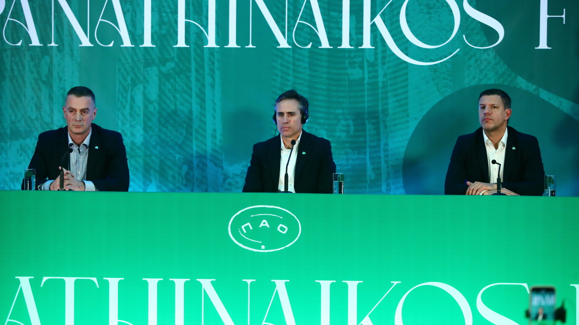 Κορόνα - Κοτσόλης: Στόχος είναι να χτίσουμε ξανά τον Παναθηναϊκό και να τον επιστρέψει στην κορυφή - Βίντεο, φωτογραφίες 
