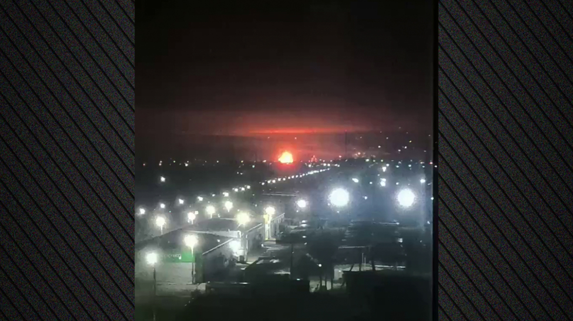 Η Ουκρανία ανακοίνωσε ότι έπληξε στη διάρκεια της νύχτας το ρωσικό διυλιστήριο πετρελαίου Αφίπσκι