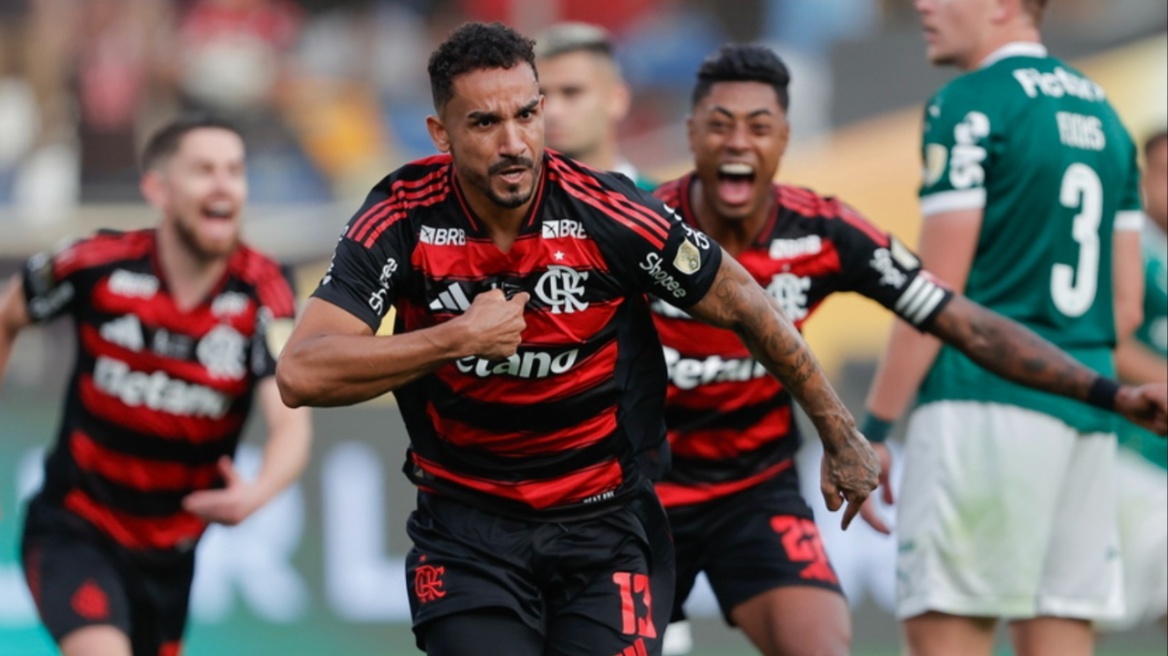 Copa Libertadores: Ο Ντανίλο έραψε το τέταρτο αστέρι στη φανέλα της Φλαμένγκο, 1-0 την Παλμέιρας στον τελικό - Δείτε το γκολ
