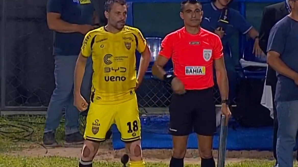 Απίθανο σκηνικό στην Παραγουάη: Πρόεδρος ομάδας έβαλε… σορτσάκι και έκανε ντεμπούτο στα 51 του
