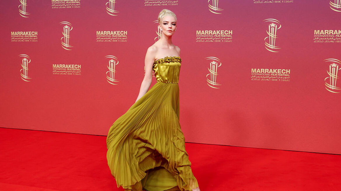 Οι εντυπωσιακές Dior εμφανίσεις της Άνια Τέιλορ-Τζόι στο Φεστιβάλ Κινηματογράφου του Μαρακές

