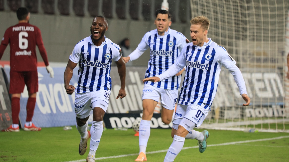 ΑΕΛ-Ατρόμητος 0-1: Ο Μπάκου «χτύπησε» στο 79' και έστειλε τους Περιστεριώτες στα νοκ άουτ, δείτε το γκολ
