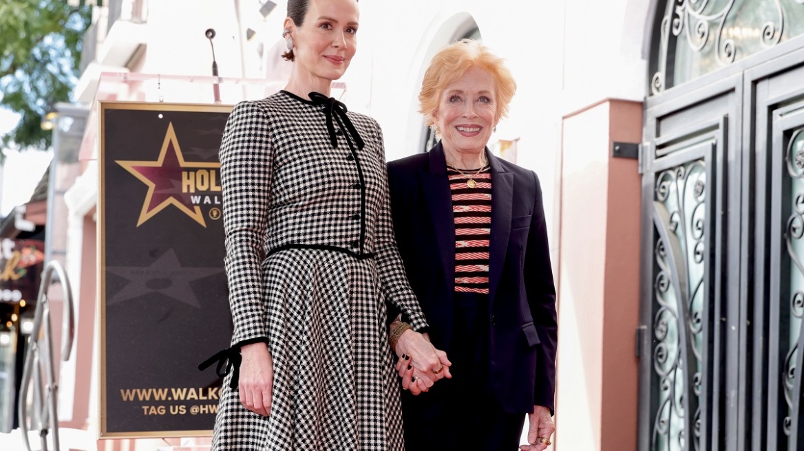 Σάρα Πόλσον: Η 82χρονη σύντροφός της σε μια συναισθηματική ομιλία για τη σχέση τους