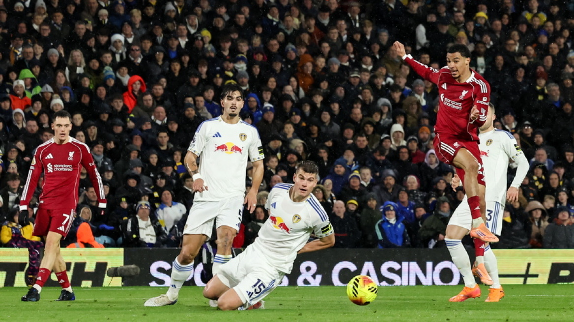 Απίθανο παιχνίδι στην Premier League με 6 γκολ στο 2ο ημίχρονο: Η Λιντς 3-3 με τη Λίβερπουλ, βίντεο 