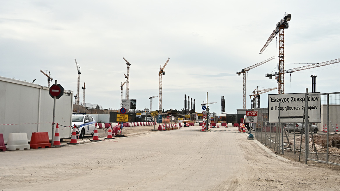 Δυστύχημα στο εργοτάξιο του Ελληνικού με θάνατο ενός εργάτη