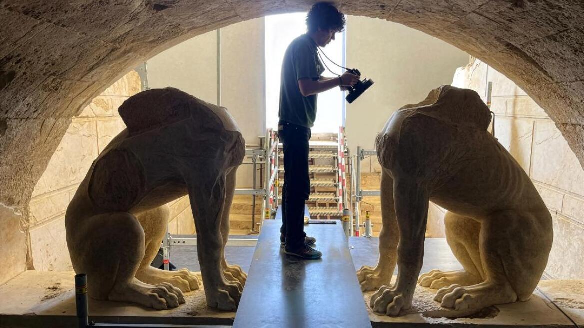 Αμφίπολη: Ξαναζωντανεύει η πολυχρωμία του Τύμβου Καστά με τη βοήθεια έρευνας και τεχνολογίας - Πότε θα ανοίξει για το κοινό