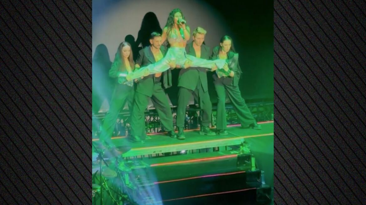 Η Μαρίνα Σπανού τραγούδησε Μπίλι Άιλις, η εντυπωσιακή χορογραφία που ετοίμασε