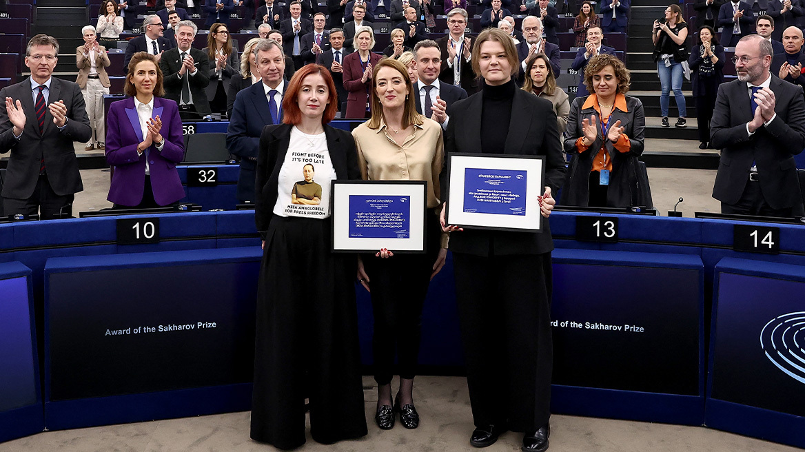 Βραβεία Ζαχάρωφ 2025: Σε δύο φυλακισμένους δημοσιογράφους λόγω της δράσης τους τα φετινά Βραβεία