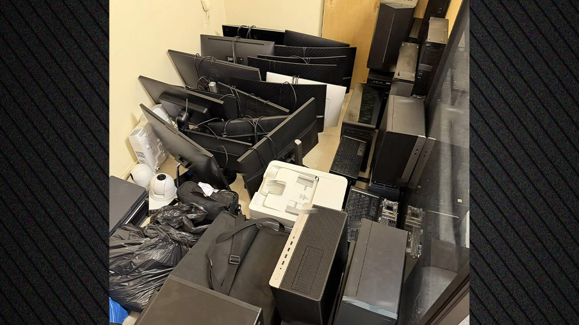 Συνελήφθη 47χρονος που έκλεψε ηλεκτρονικό εξοπλισμό από κτίριο του ΕΚΠΑ στην Πανεπιστημιούπολη του Ζωγράφου