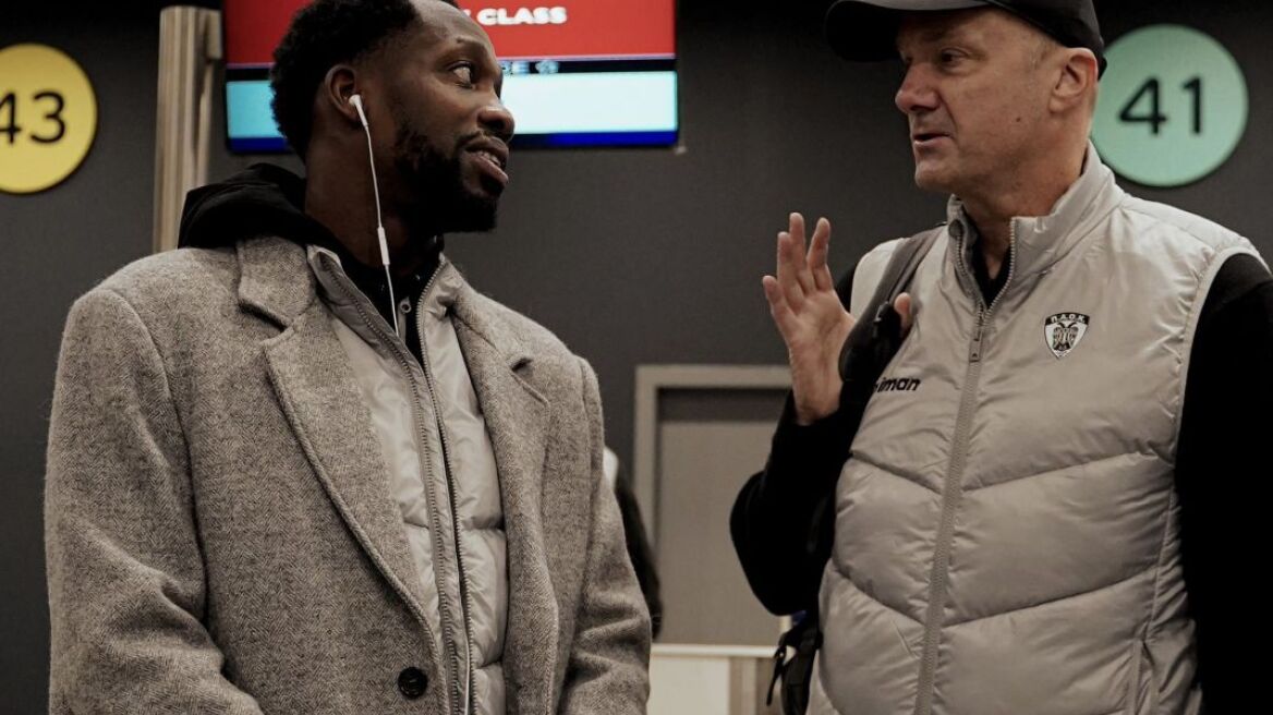 ΠΑΟΚ: Με Μπέβερλι αναχώρησε η αποστολή για την Πορτογαλία